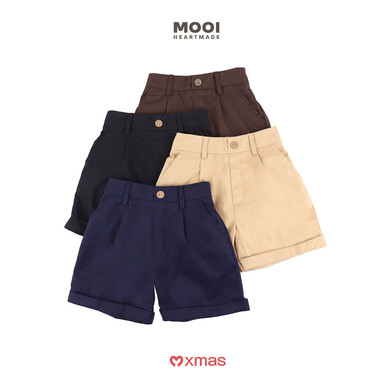 Mooi Celana Pendek Anak Laki-laki Christmas Collection Mateo Short Pants