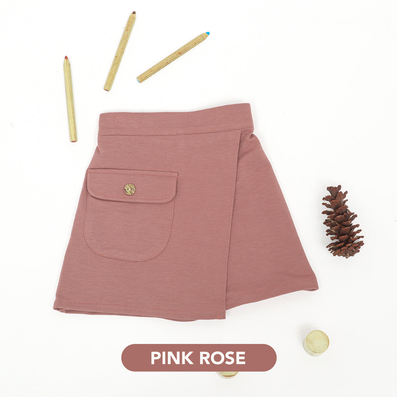 Mooi Rok Celana Skort Anak Perempuan Iva Skort Pants V.1