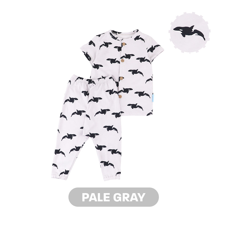 Mooi X Dinda Puspitasari Setelan Bayi Ollie Long Button Set