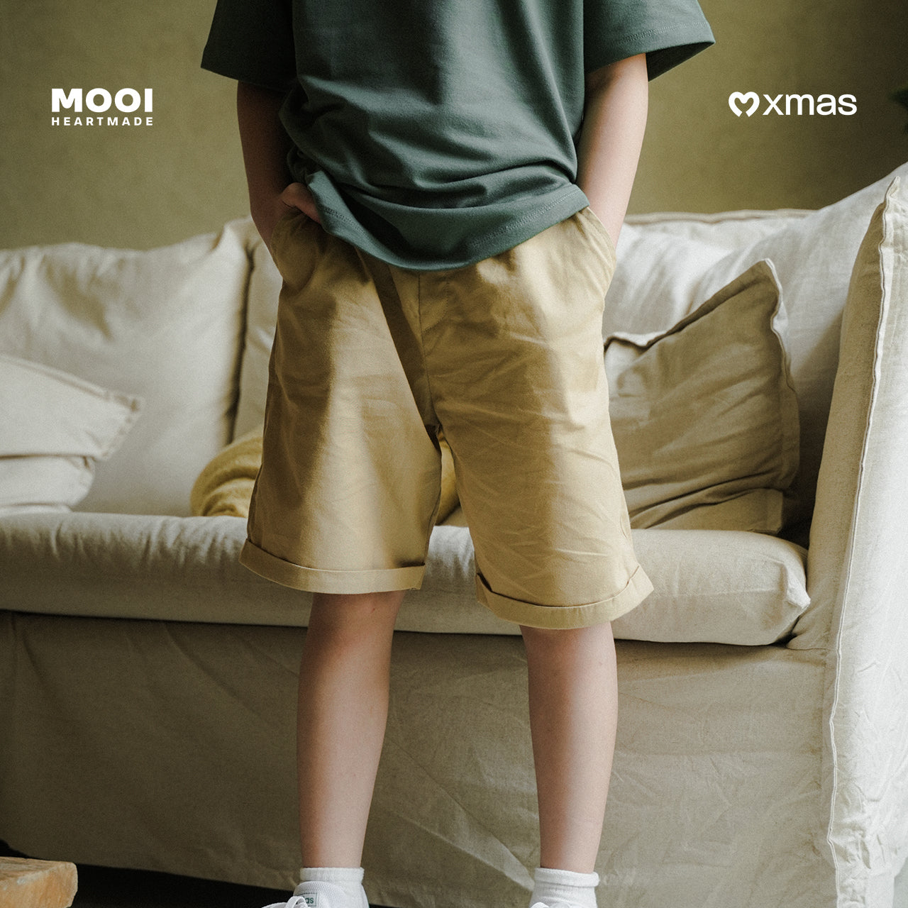 Mooi Celana Pendek Anak Laki-laki Christmas Collection Mateo Short Pants