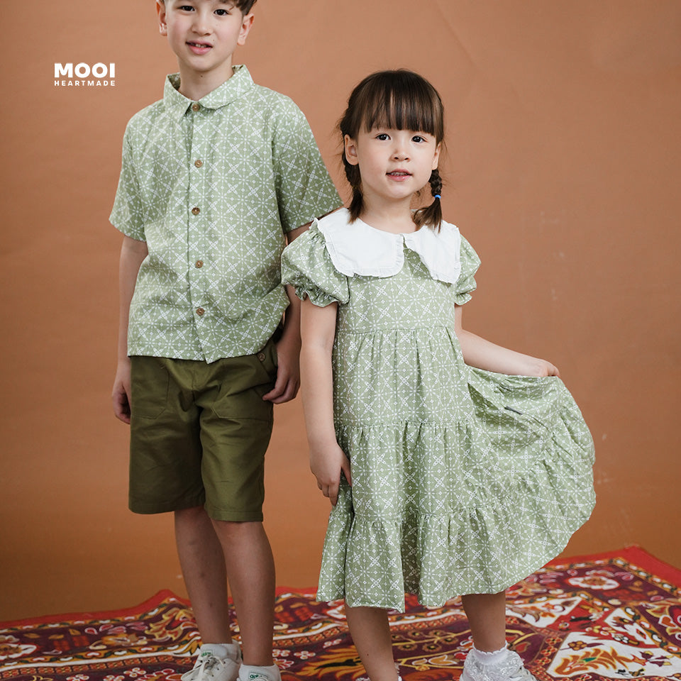 Mooi Dress Anak Perempuan Kaluna Batik Dress