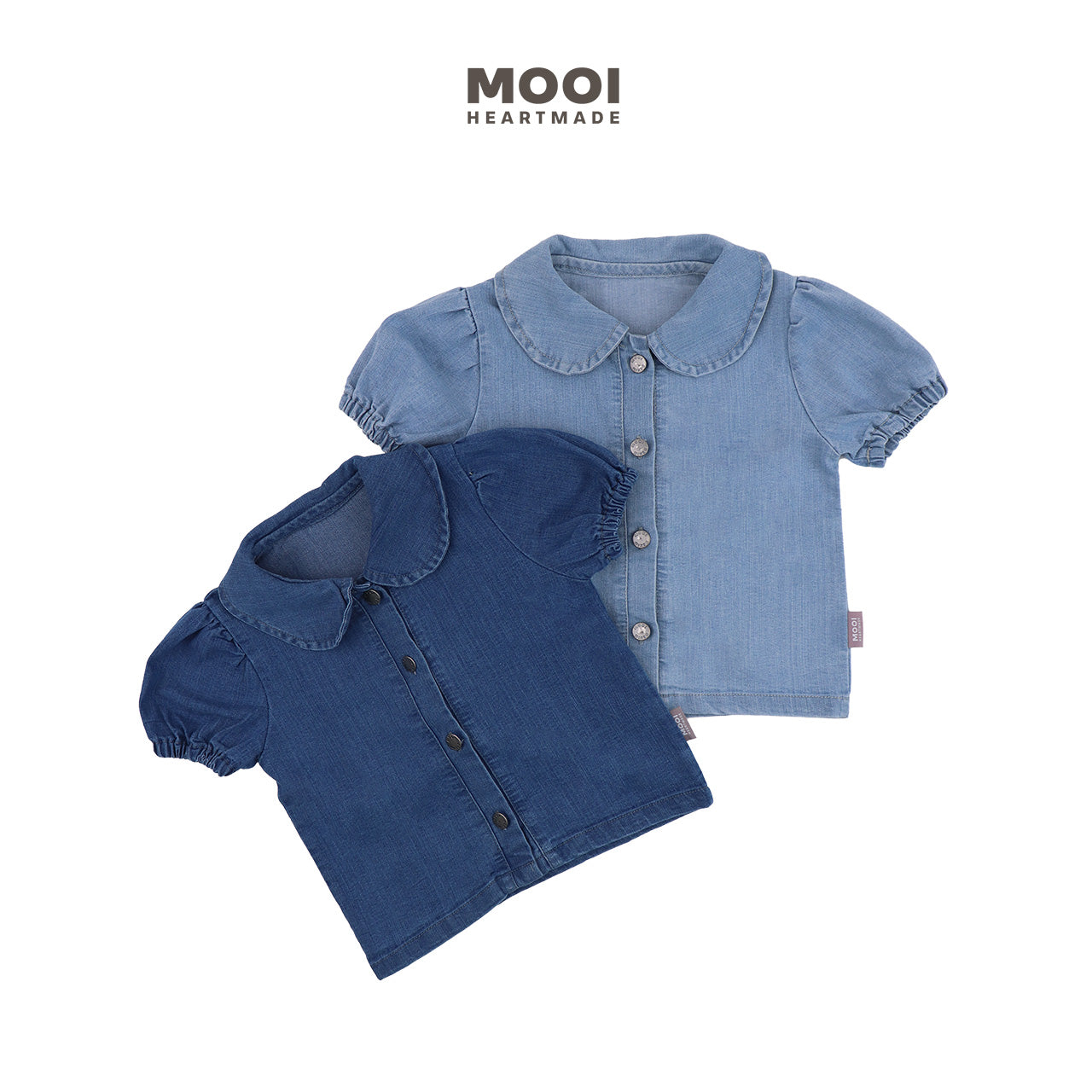 Mooi Kemeja Jeans Anak Yuki Denim Top