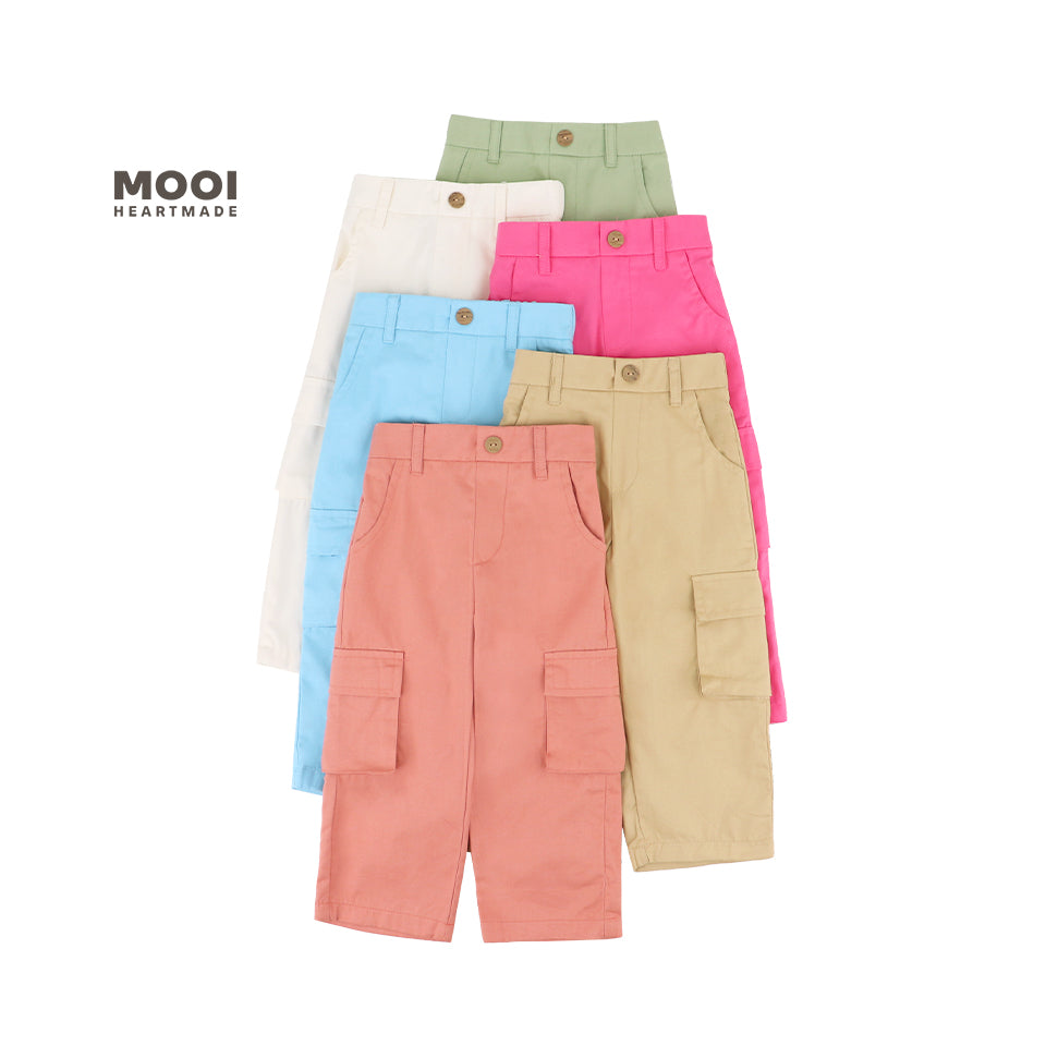 Mooi Celana Panjang Chinos Cargo Anak Perempuan Rachel Cargo Pants