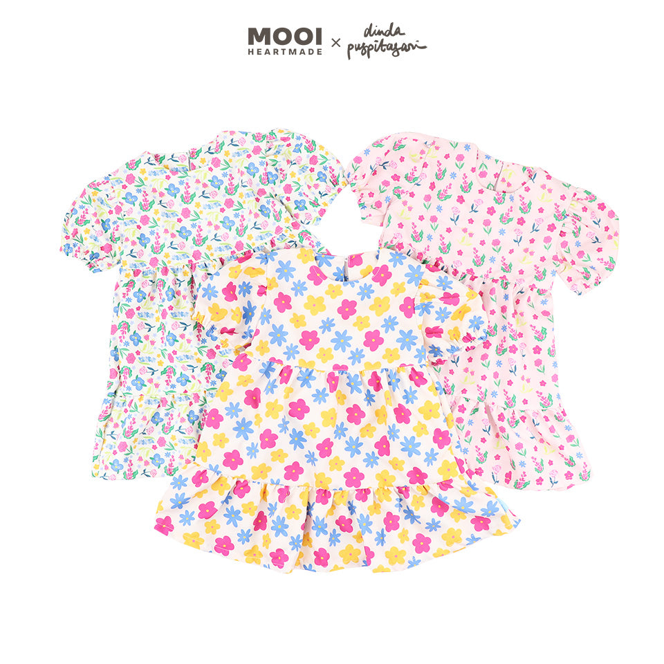Mooi X Dinda Puspitasari Dress Anak Perempuan Audrey Dress