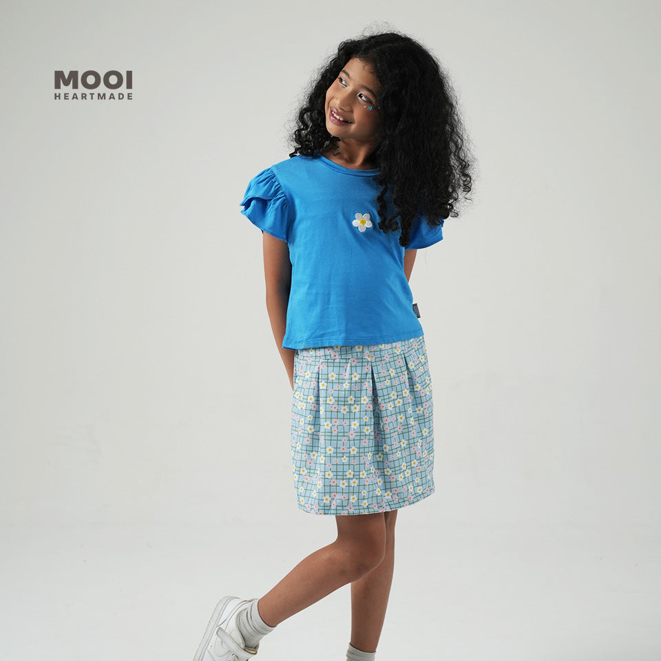 Mooi Setelan Anak Perempuan Ella Skort Set