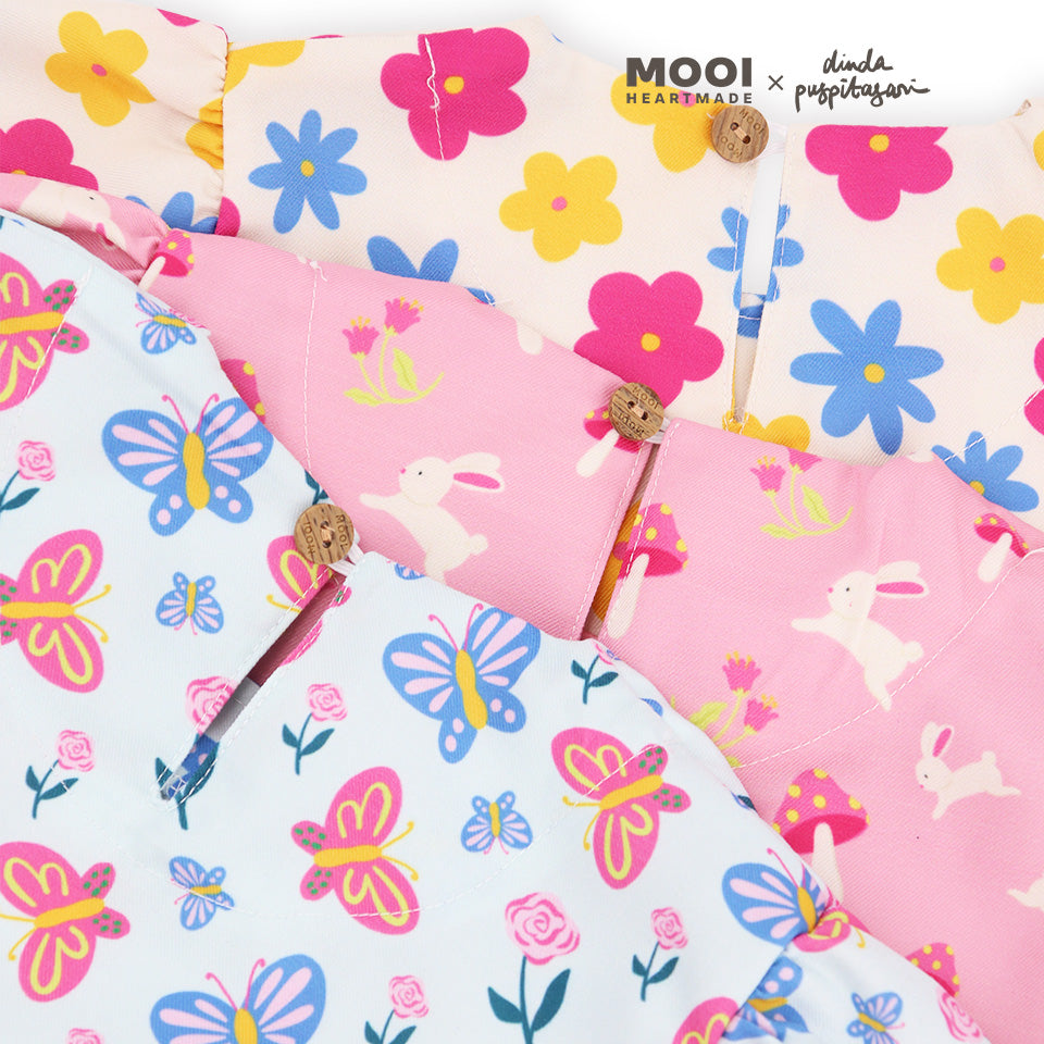 Mooi X Dinda Puspitasari Dress Anak Perempuan Audrey Dress