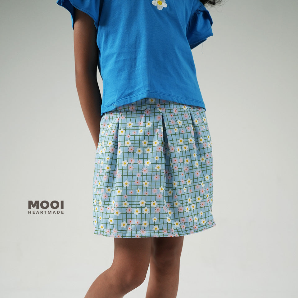 Mooi Setelan Anak Perempuan Ella Skort Set