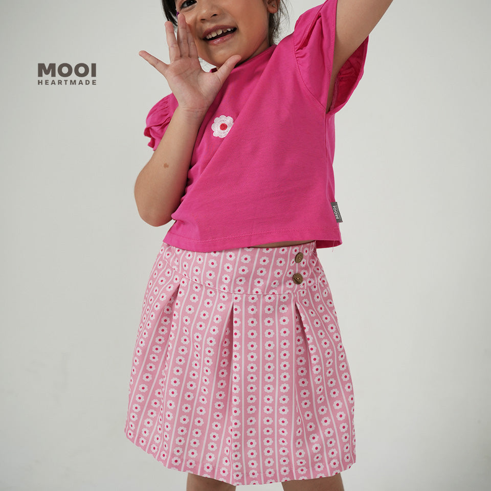 Mooi Setelan Anak Perempuan Ella Skort Set