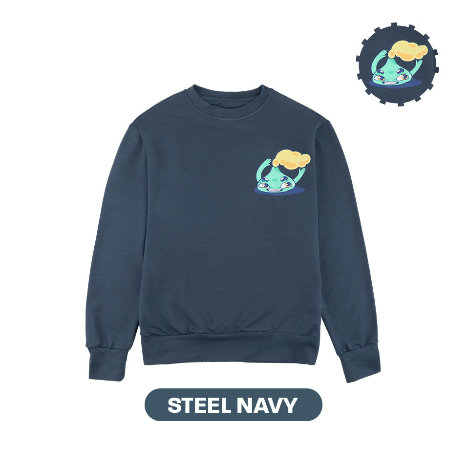 Mooi X Muklay Sweater Dewasa Unisex Sweater Basic Adult