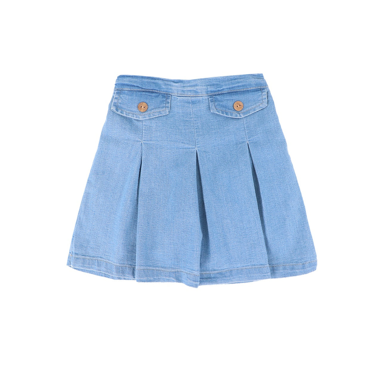 Mooi Rok Celana Skort Jeans Anak Bora Denim Skort