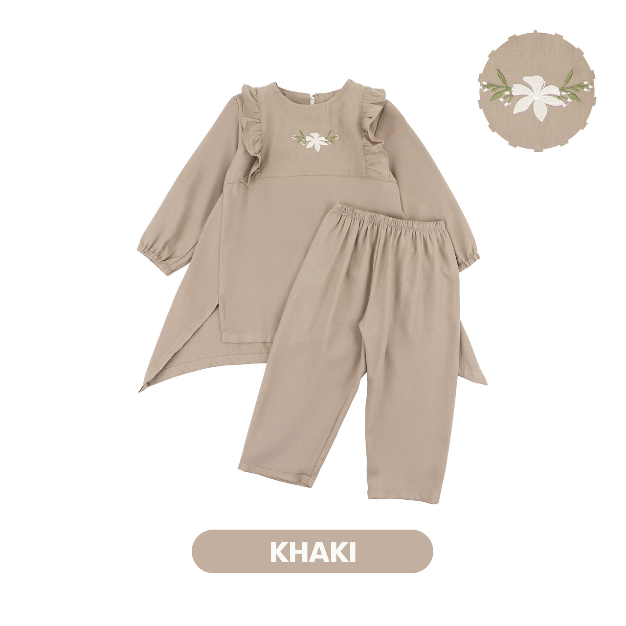 Mooi Setelan Anak Perempuan Shafa Tunik Set