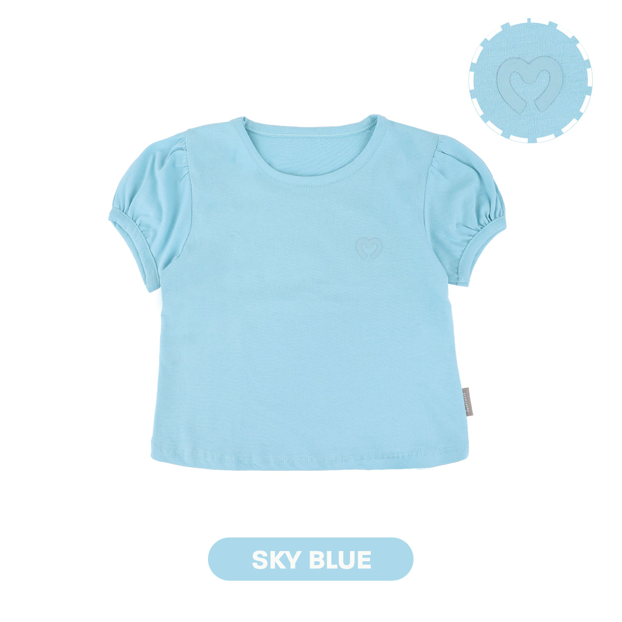 Mooi Kaos Anak Perempuan Comfy Girls Basic T-shirt