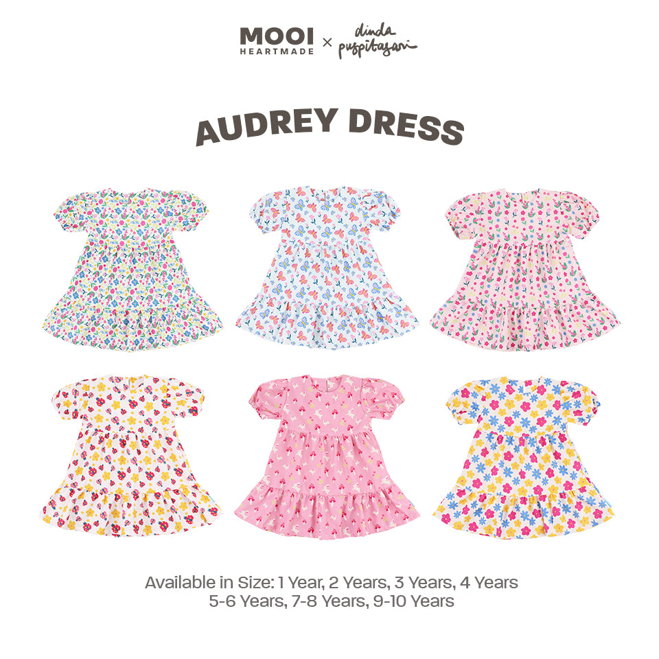 Mooi X Dinda Puspitasari Dress Anak Perempuan Audrey Dress