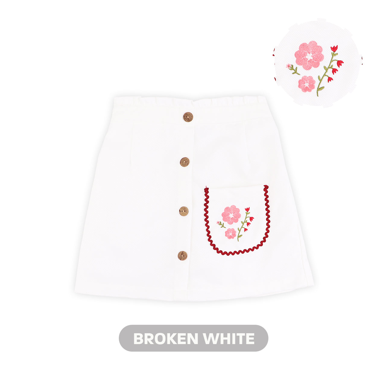 Mooi Rok Celana Skort Anak Perempuan Christmas Collection Claryn Skort Pants