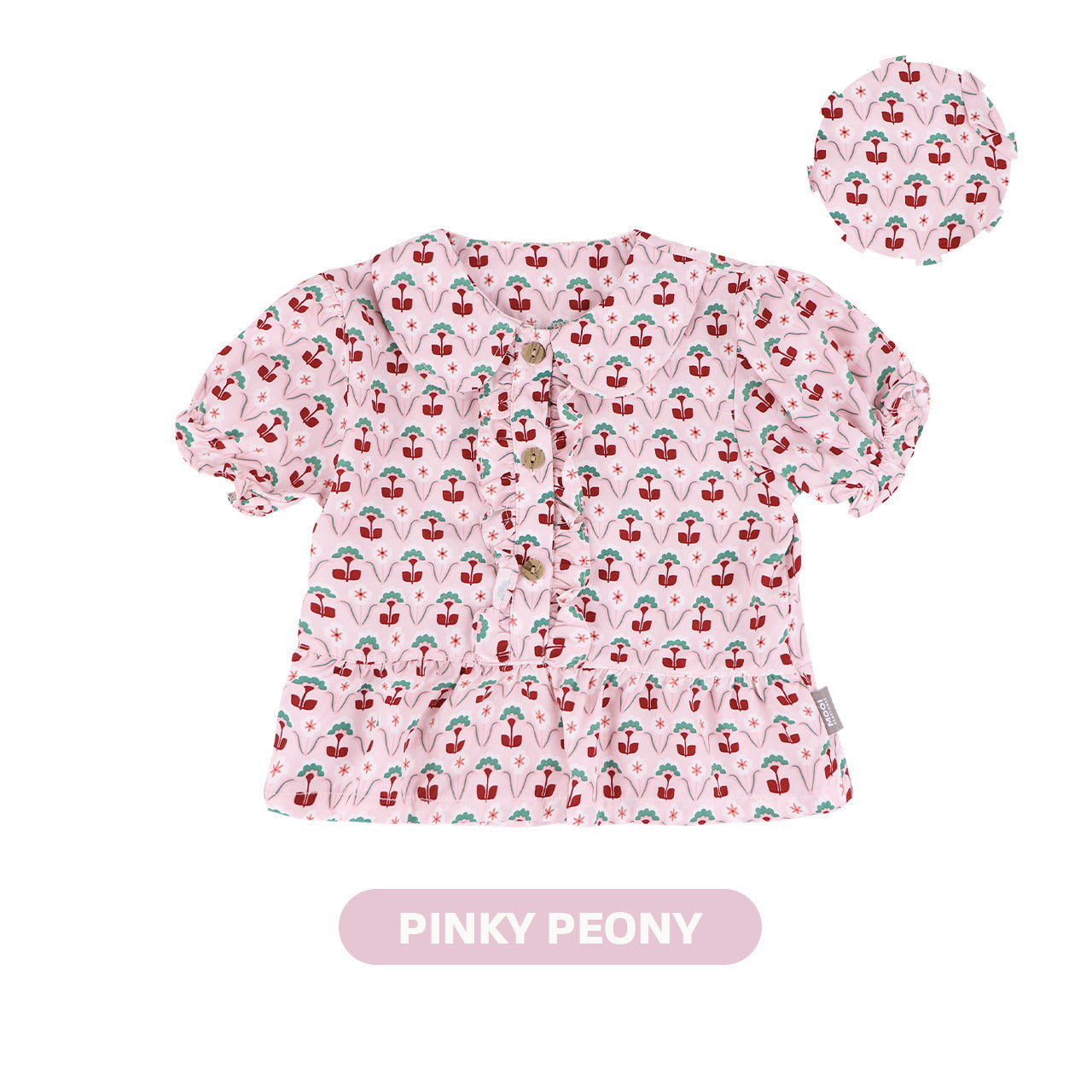 Mooi Atasan Anak Perempuan Christmas Collection Lizzy Top