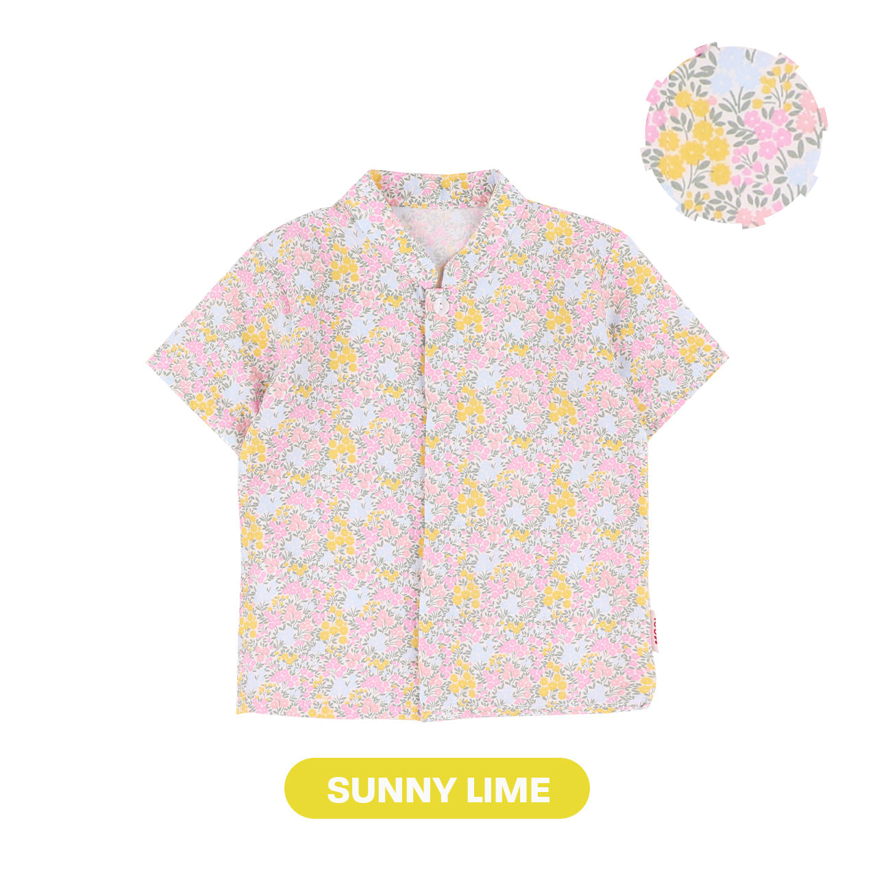 Mooi Kemeja Anak Laki-Laki Lunar Collection Hua Mandarin Shirt