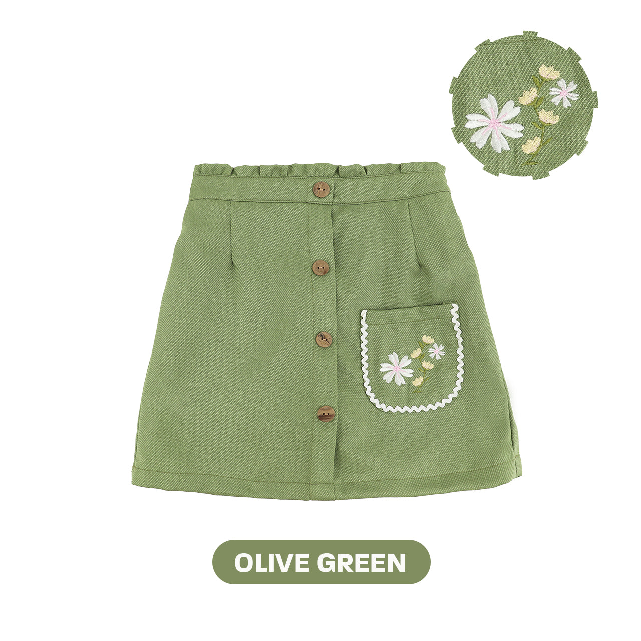 Mooi Rok Celana Skort Anak Perempuan Christmas Collection Claryn Skort Pants