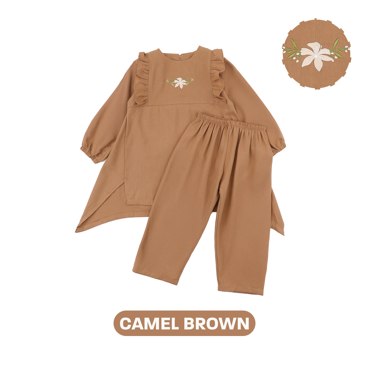 Mooi Setelan Anak Perempuan Shafa Tunik Set