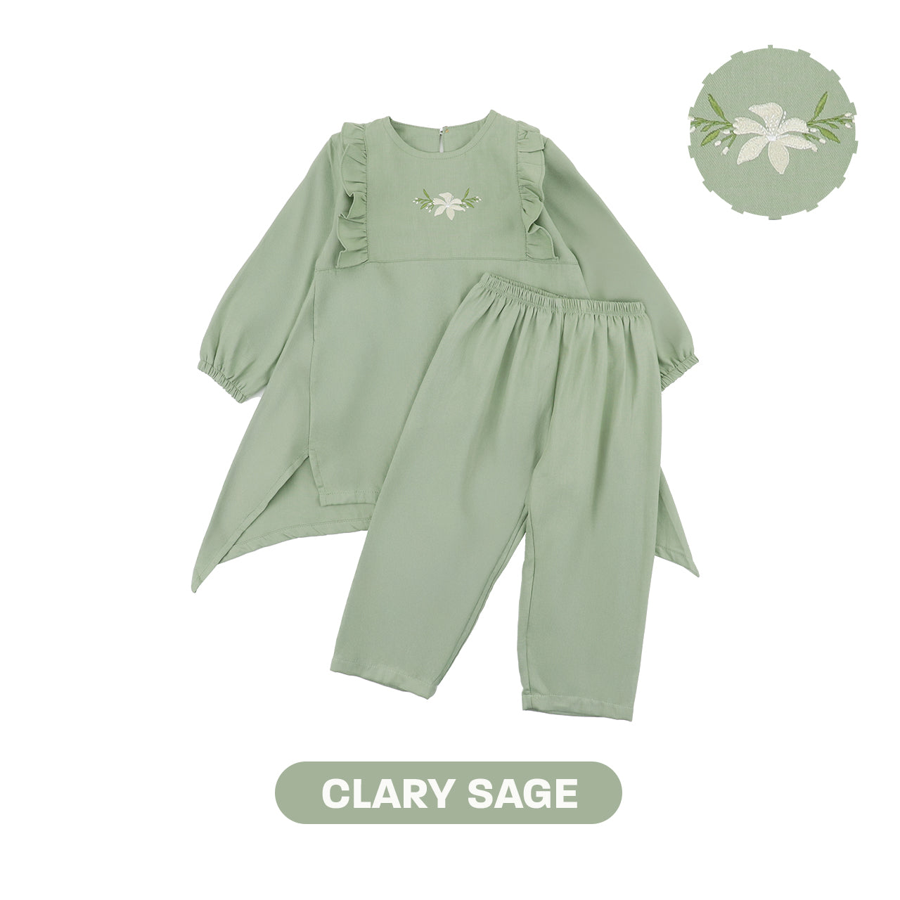 Mooi Setelan Anak Perempuan Shafa Tunik Set