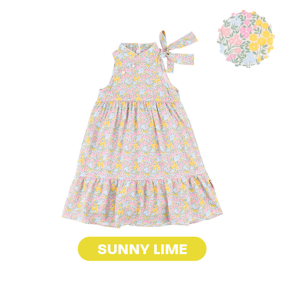 Mooi Dress Anak Perempuan Lunar Collection Peony Cheongsam Dress