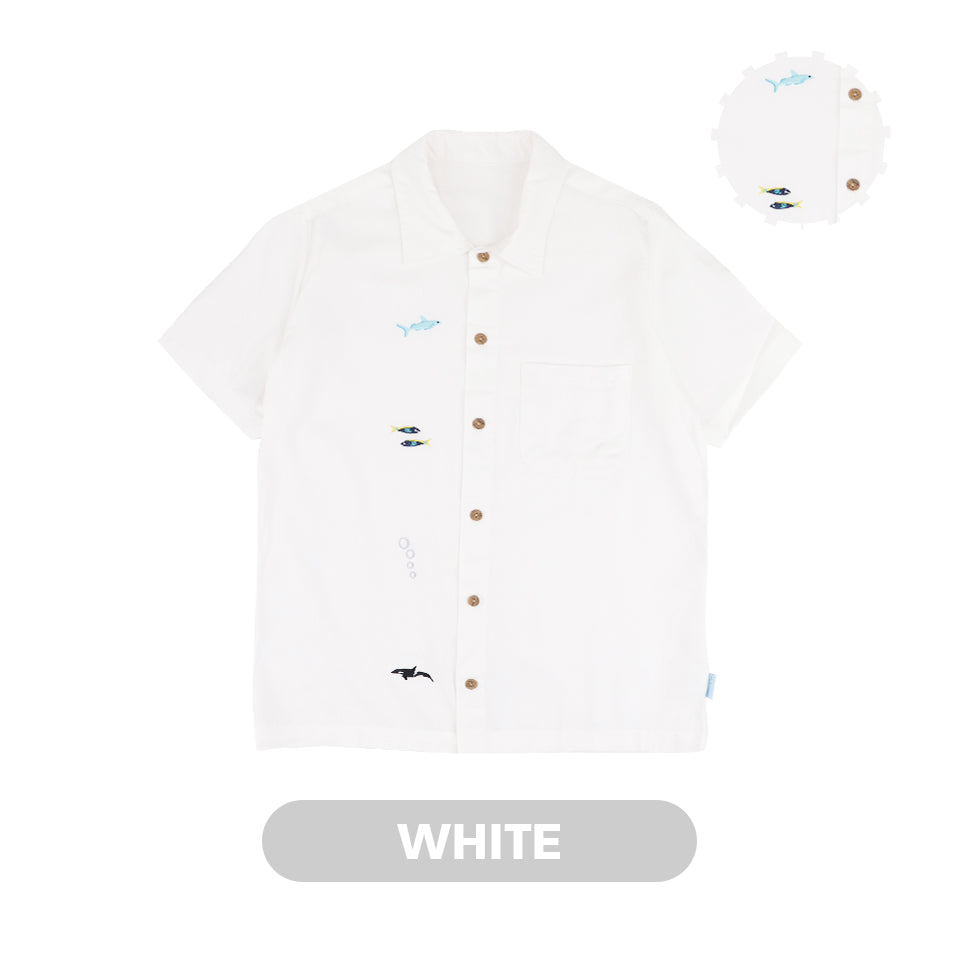 Mooi X Dinda Puspitasari Kemeja Dewasa Nolan Pocket Shirt Adult