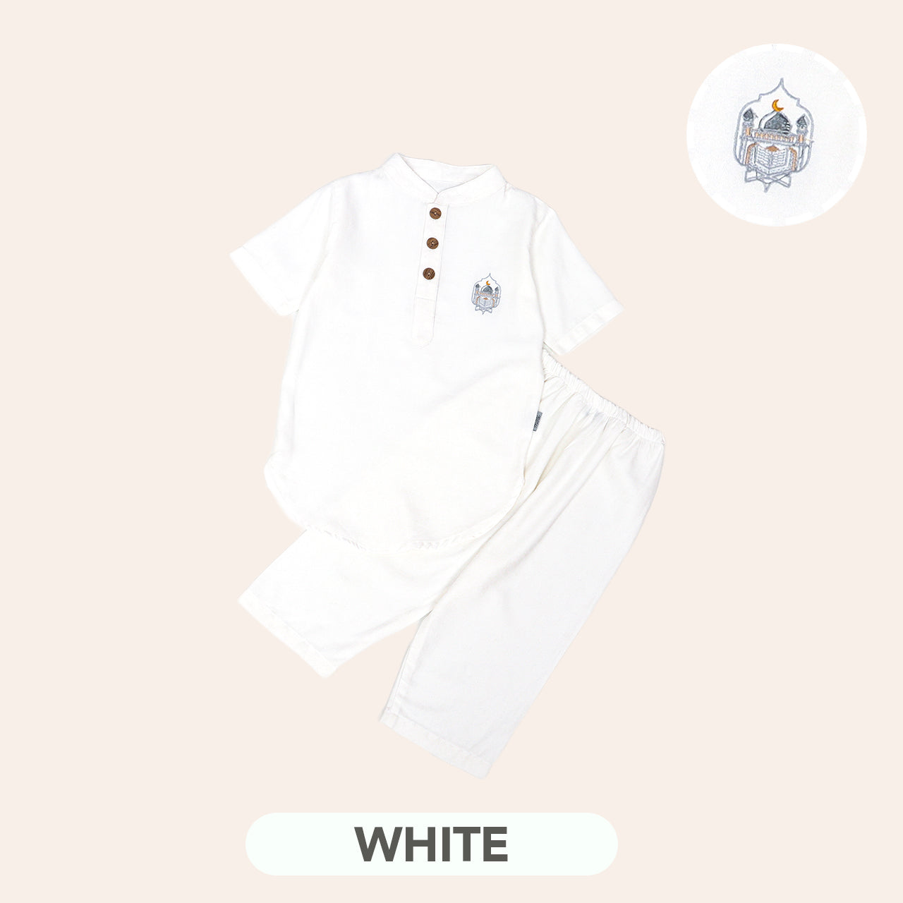 Mooi Adam Koko Set Setelan Koko Anak Raya Collection V1