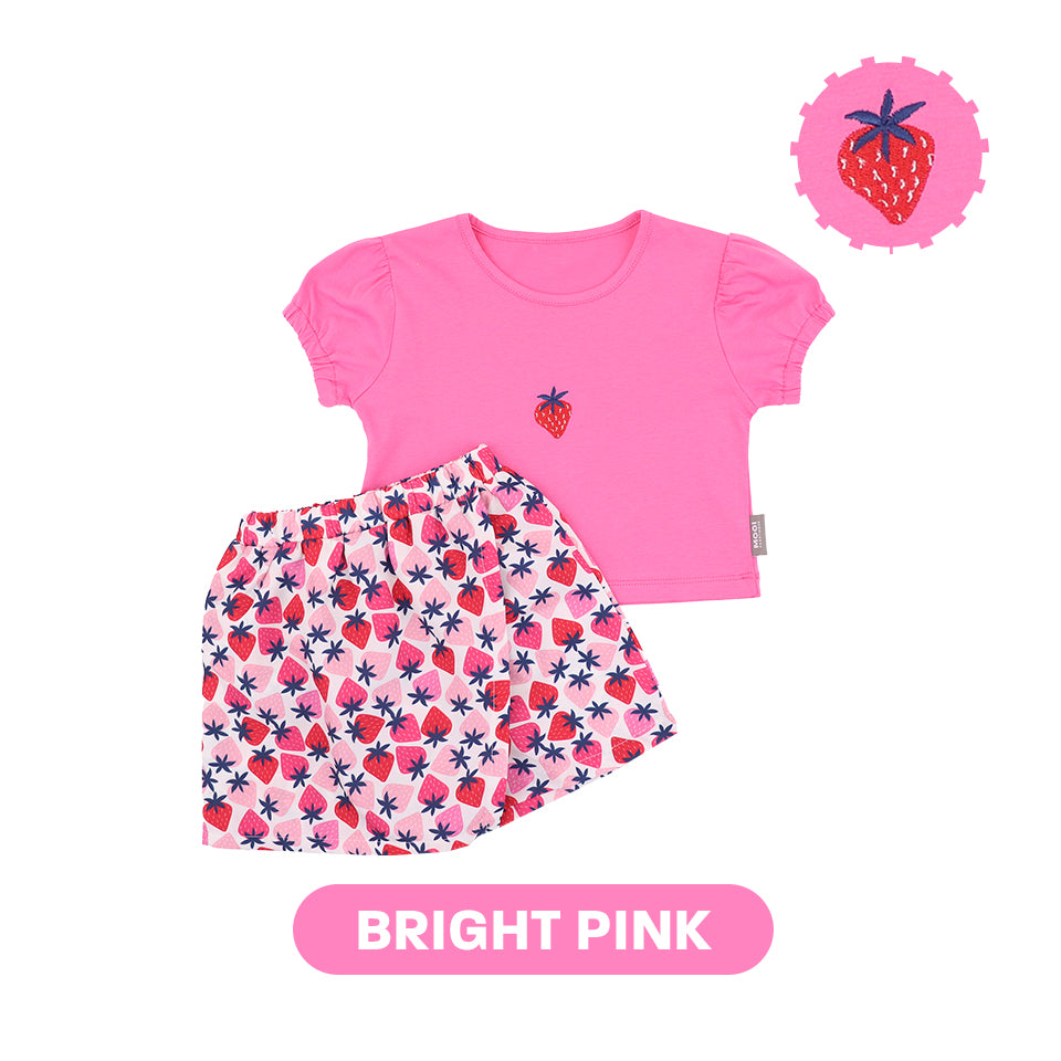 Mooi Setelan Anak Perempuan Alena Skort Set