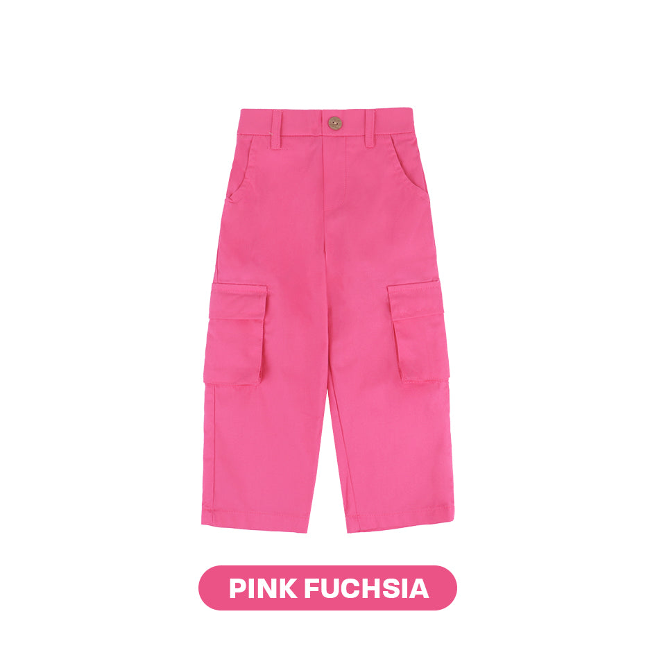 Mooi Celana Panjang Chinos Cargo Anak Perempuan Rachel Cargo Pants