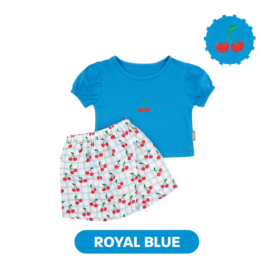 Mooi Setelan Anak Perempuan Alena Skort Set