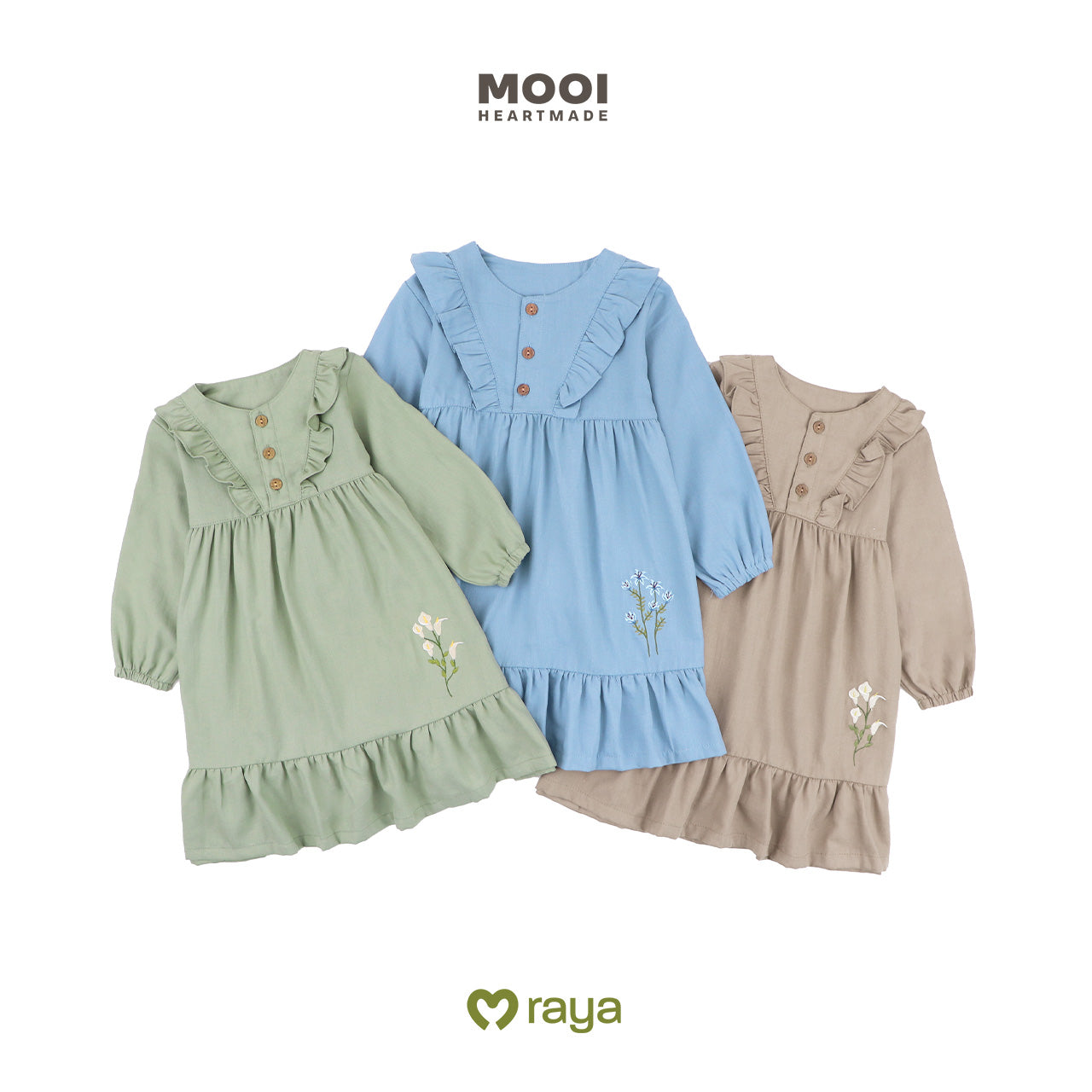 Mooi Dress Anak Gamis Anak Perempuan Marwah Gamis