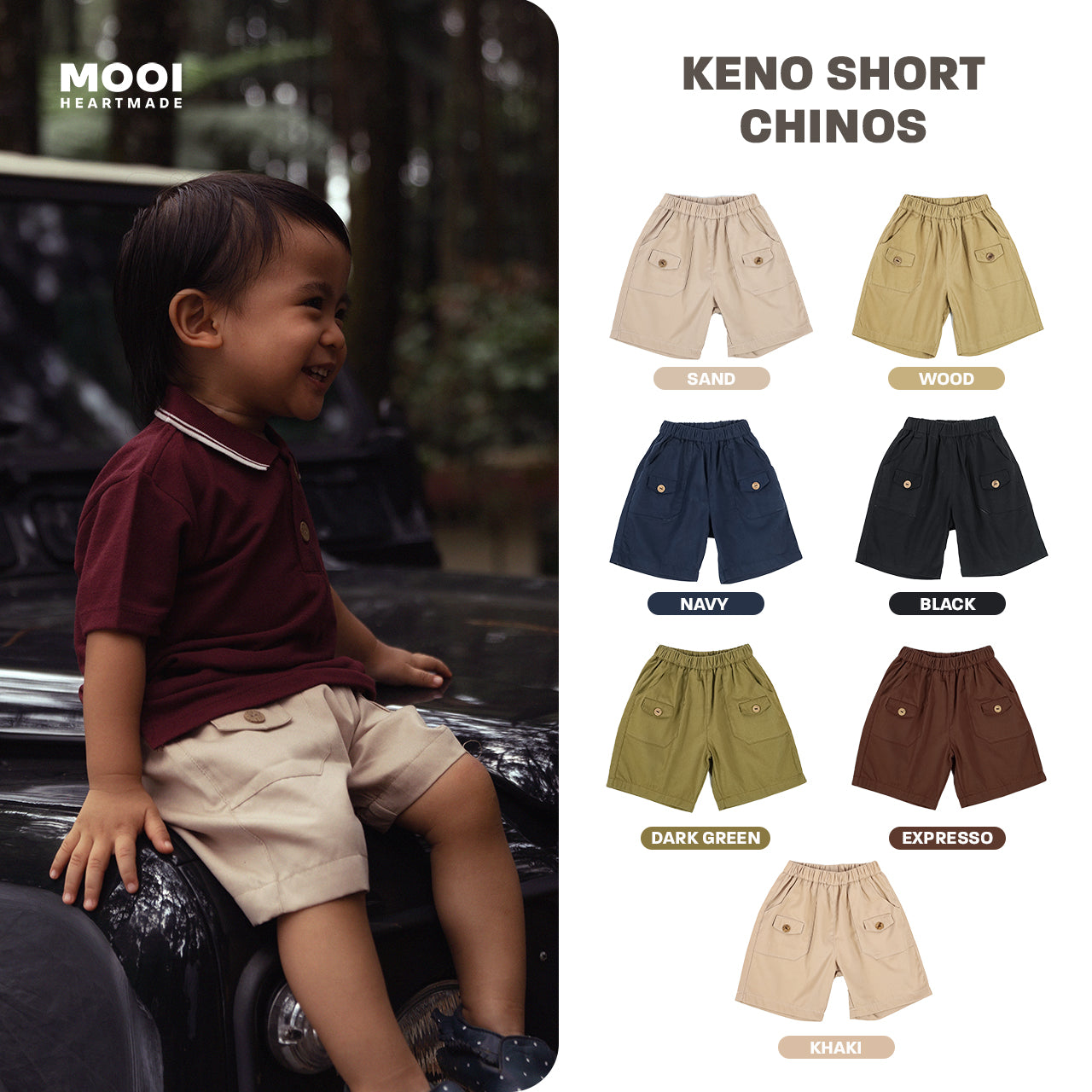 Mooi Celana Pendek Keno Short Chinos