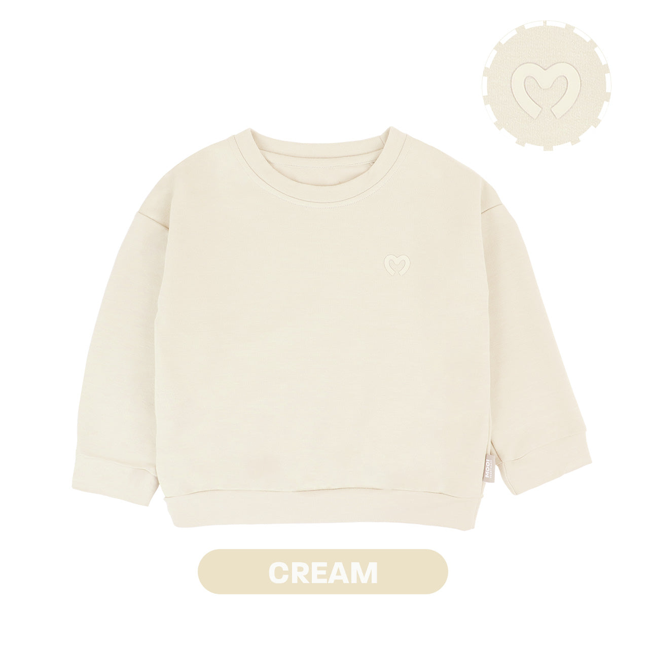 Mooi Sweater Anak Unisex Comfy Sweater Basic Kids