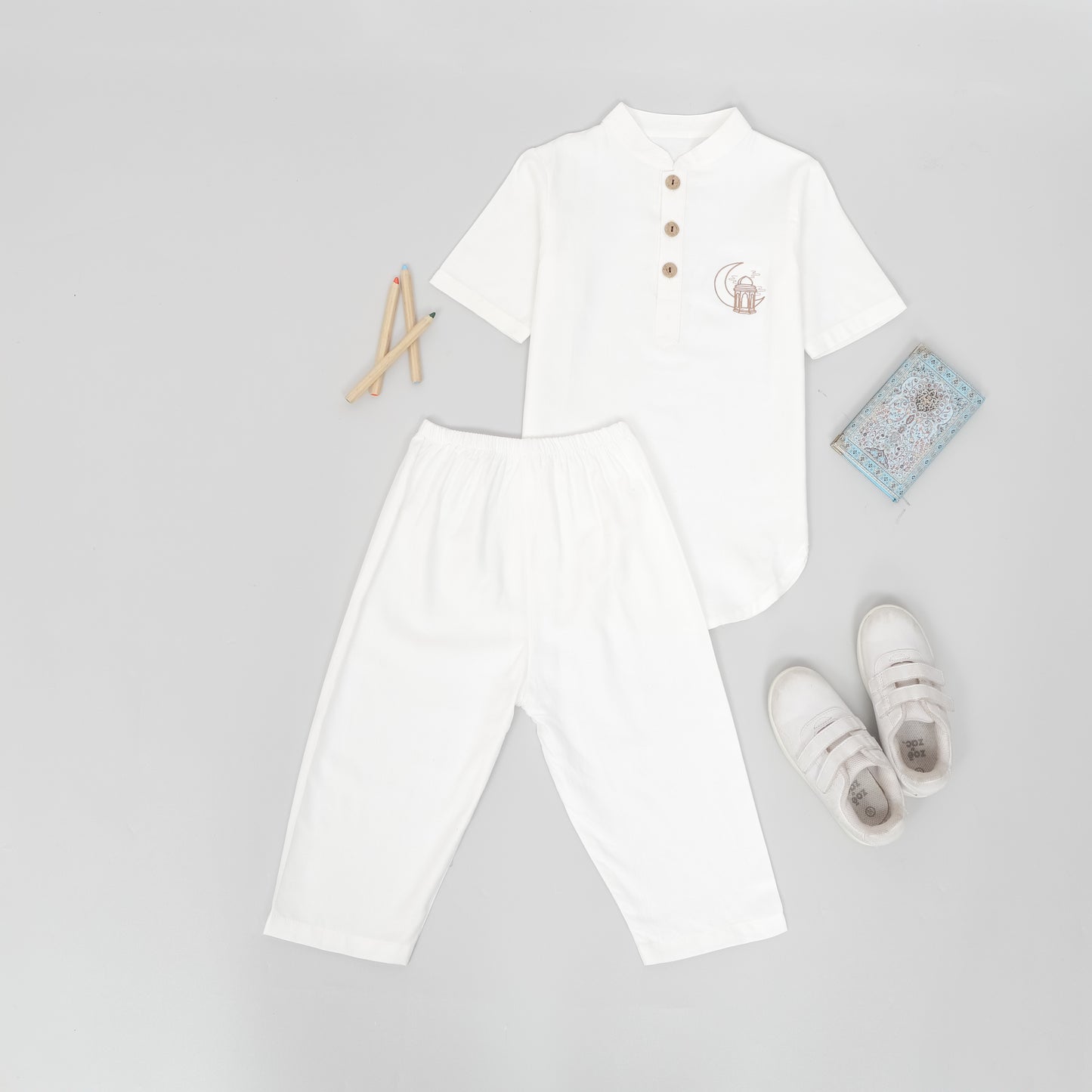 Mooi Adam Koko Set Setelan Koko Anak Raya Collection V1