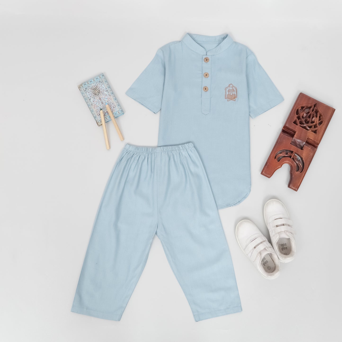 Mooi Adam Koko Set Setelan Koko Anak Raya Collection V1