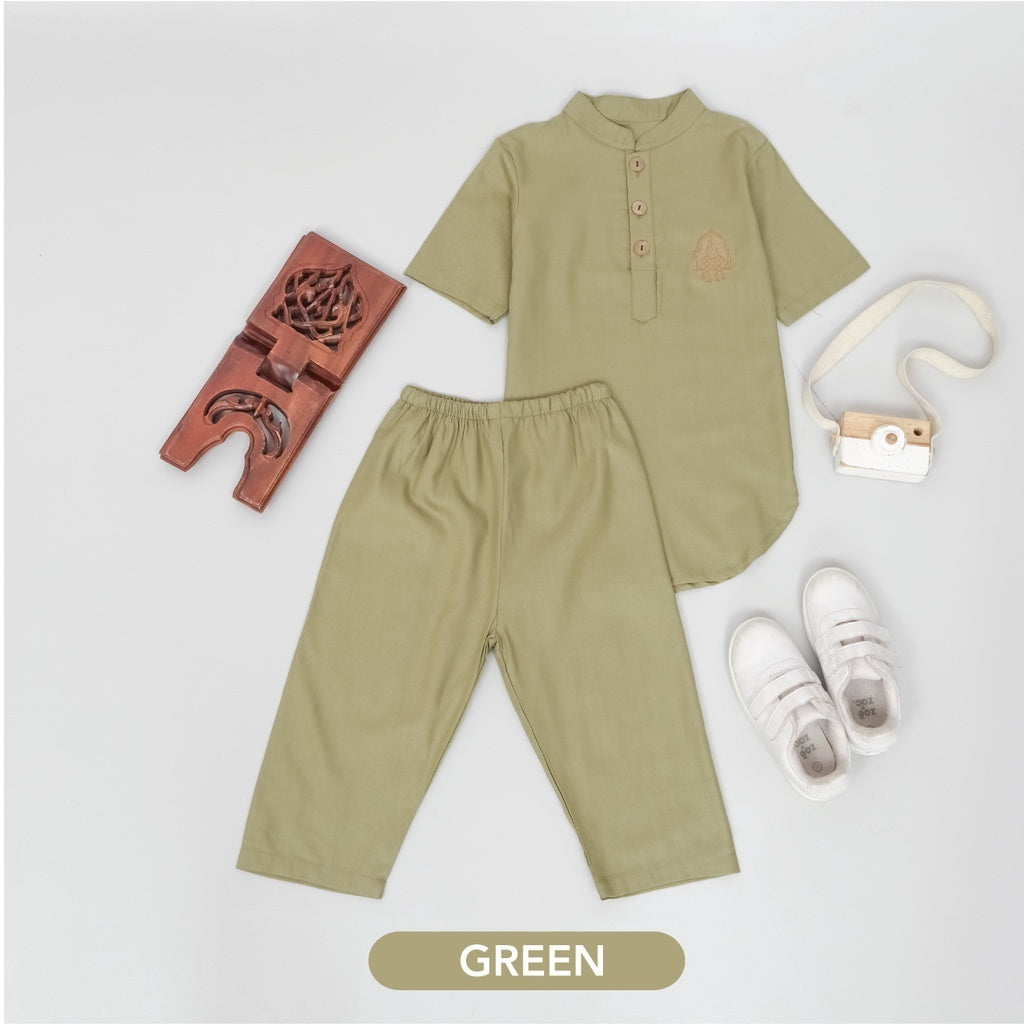Mooi Adam Koko Set Setelan Koko Anak Raya Collection V1