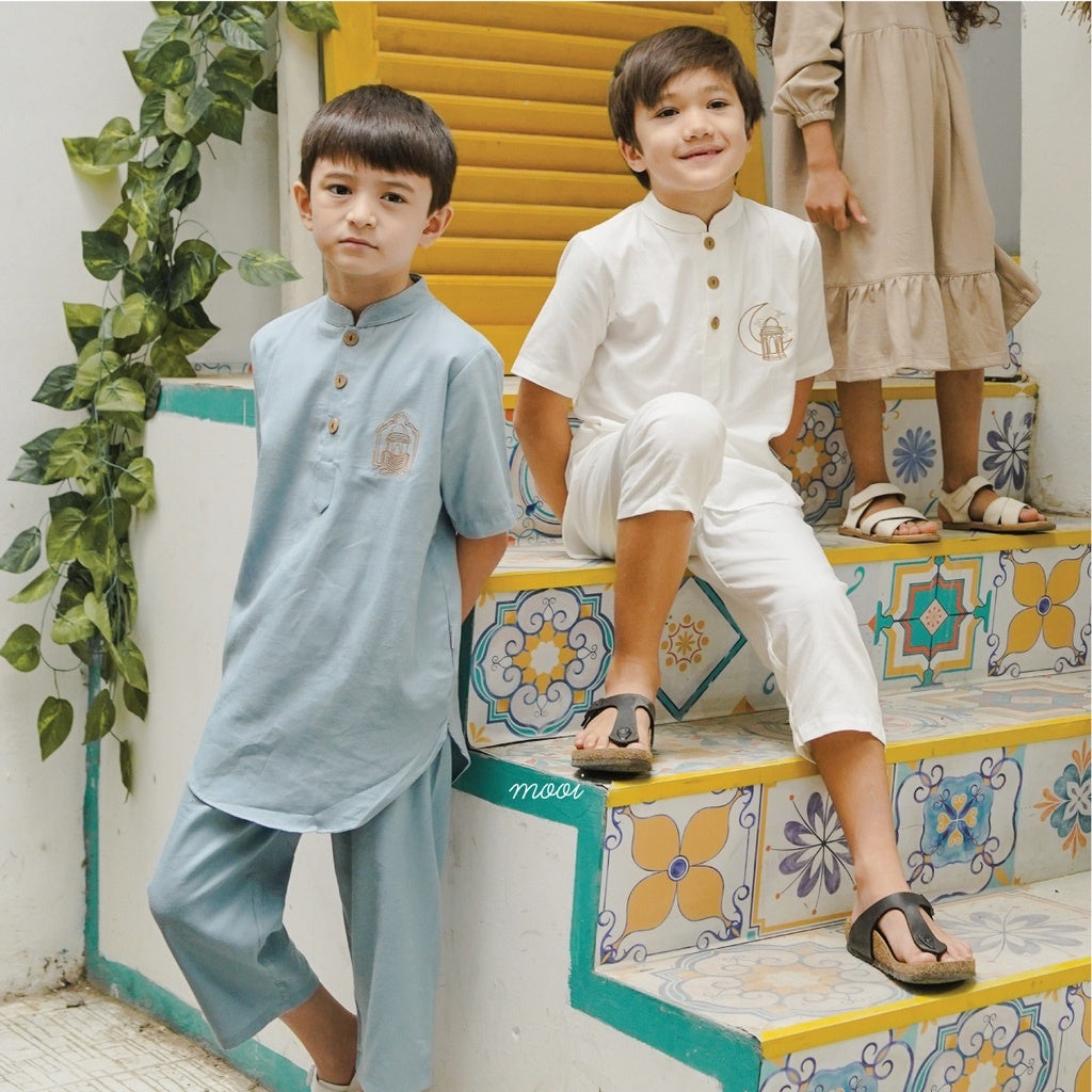 Mooi Adam Koko Set Setelan Koko Anak Raya Collection V1