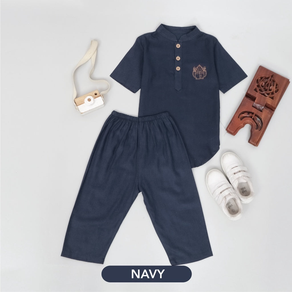 Mooi Adam Koko Set Setelan Koko Anak Raya Collection V1