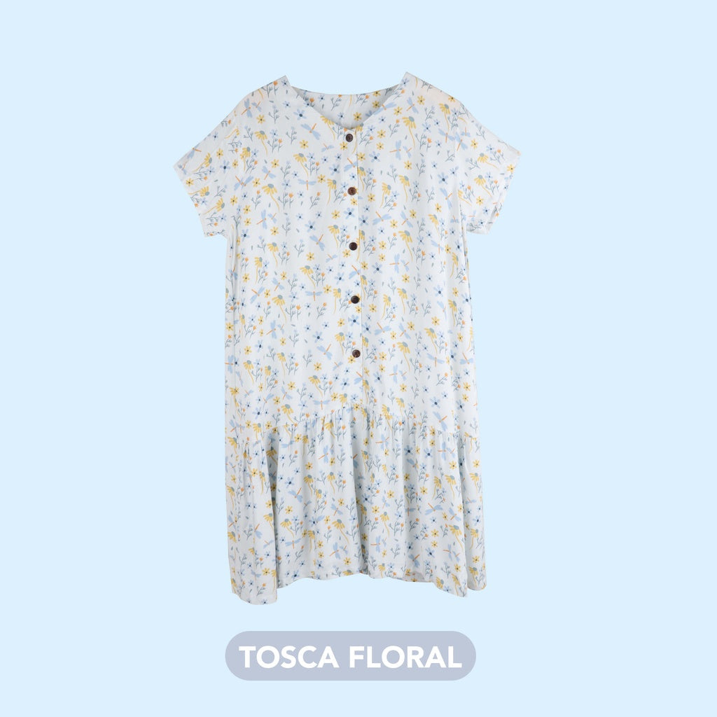 Mooi Piyama Dewasa Dress Collar Mom