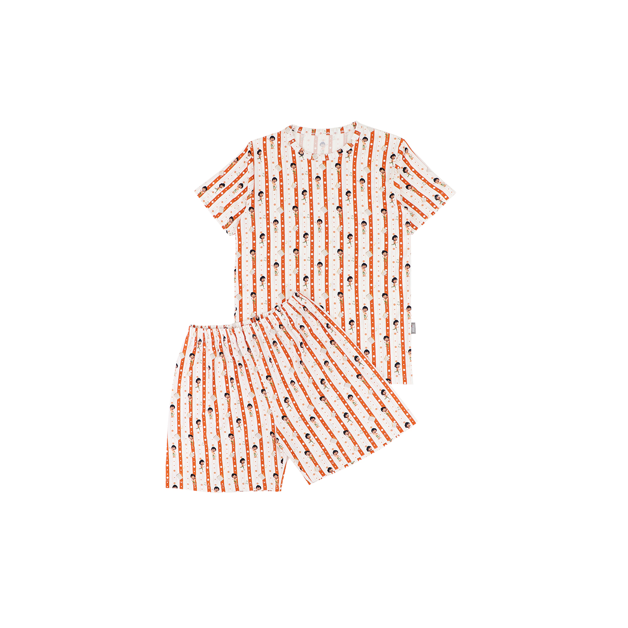 Mooi x Jumbo Piyama Dewasa Setelan Tencel Short Pajamas Adult