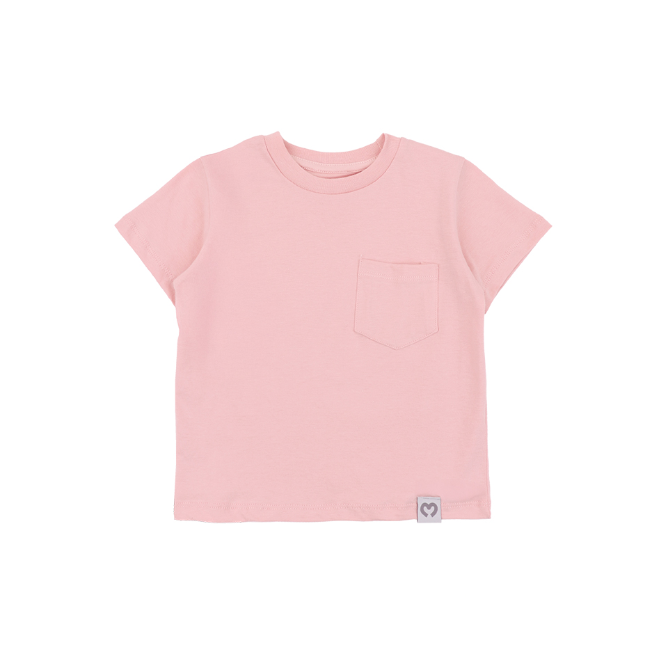 Mooi Kaos Anak Pocket Unisex Comfy T-Shirt Pocket Kids