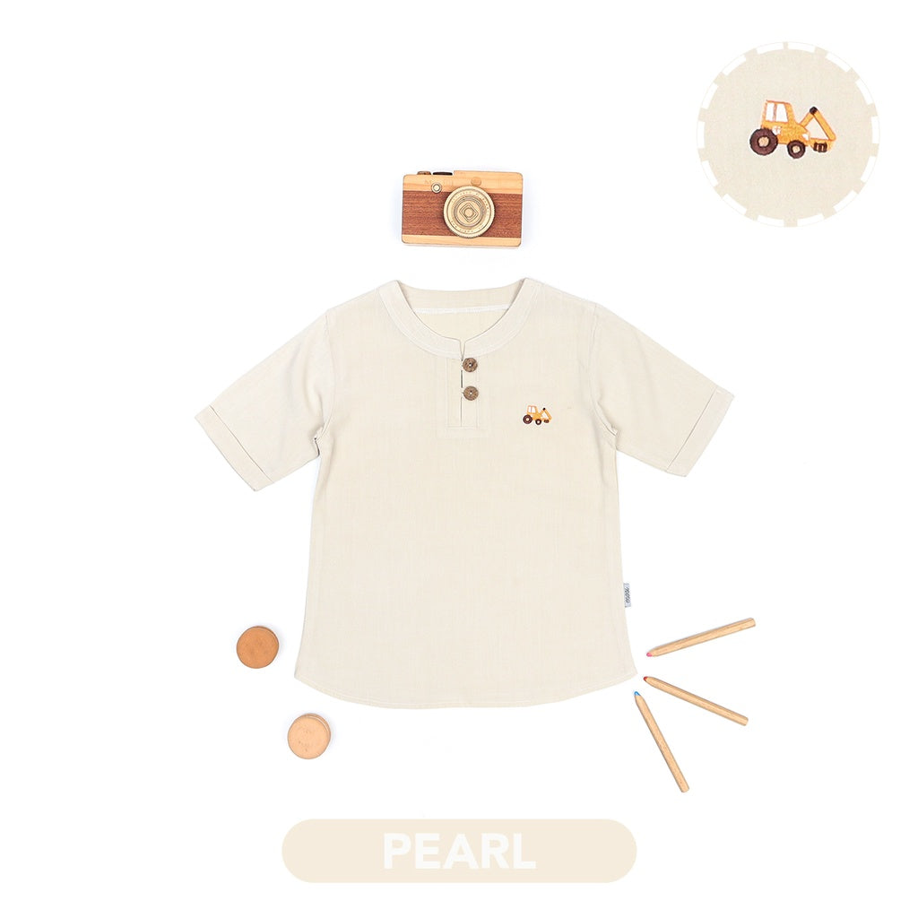 Mooi Kemeja Anak Laki-Laki Kale Shirt