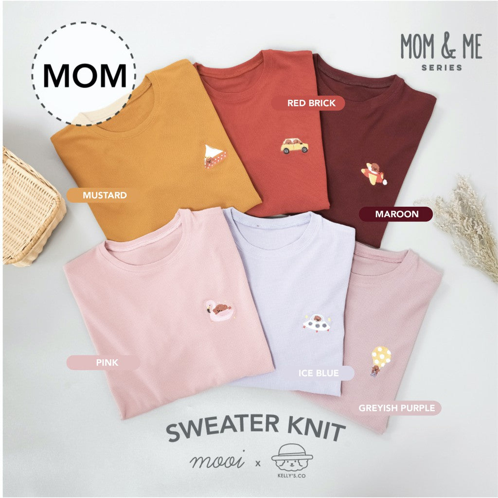 Mooi x Kellysco Sweater Dewasa (MOM)