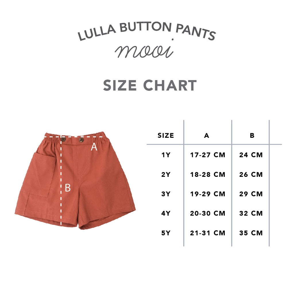Mooi Celana Pendek Anak Perempuan Lulla Button Pants