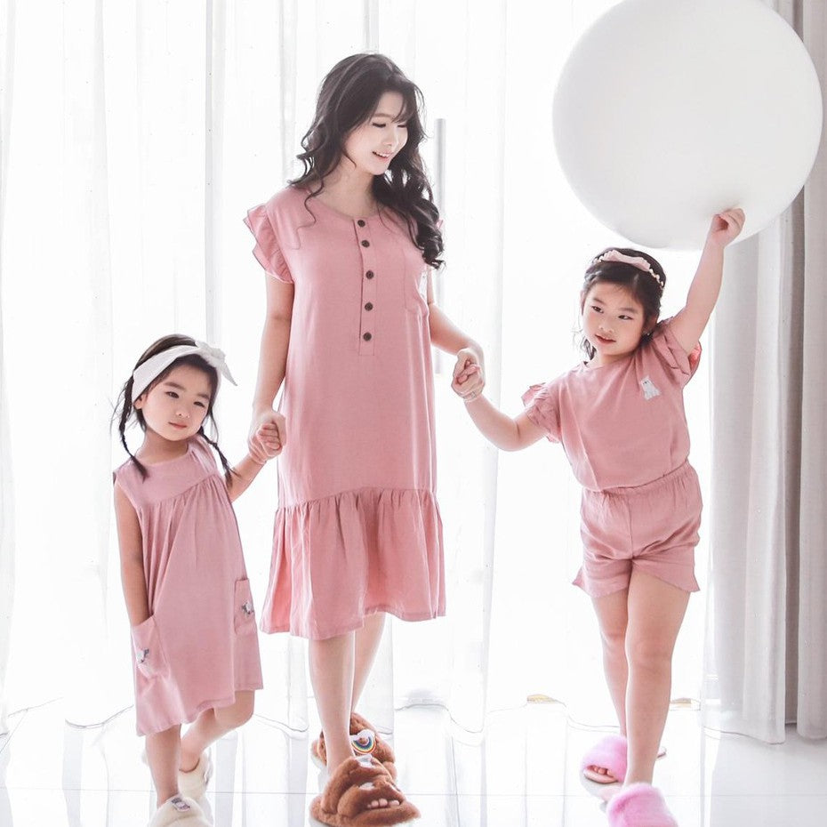 Mooi Setelan Anak Perempuan Kika Ruffle Set