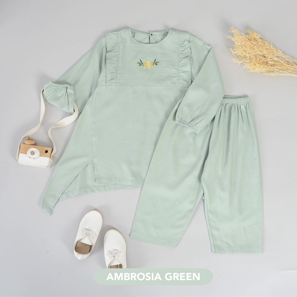 Mooi Setelan Anak Perempuan Shafa Tunik Set