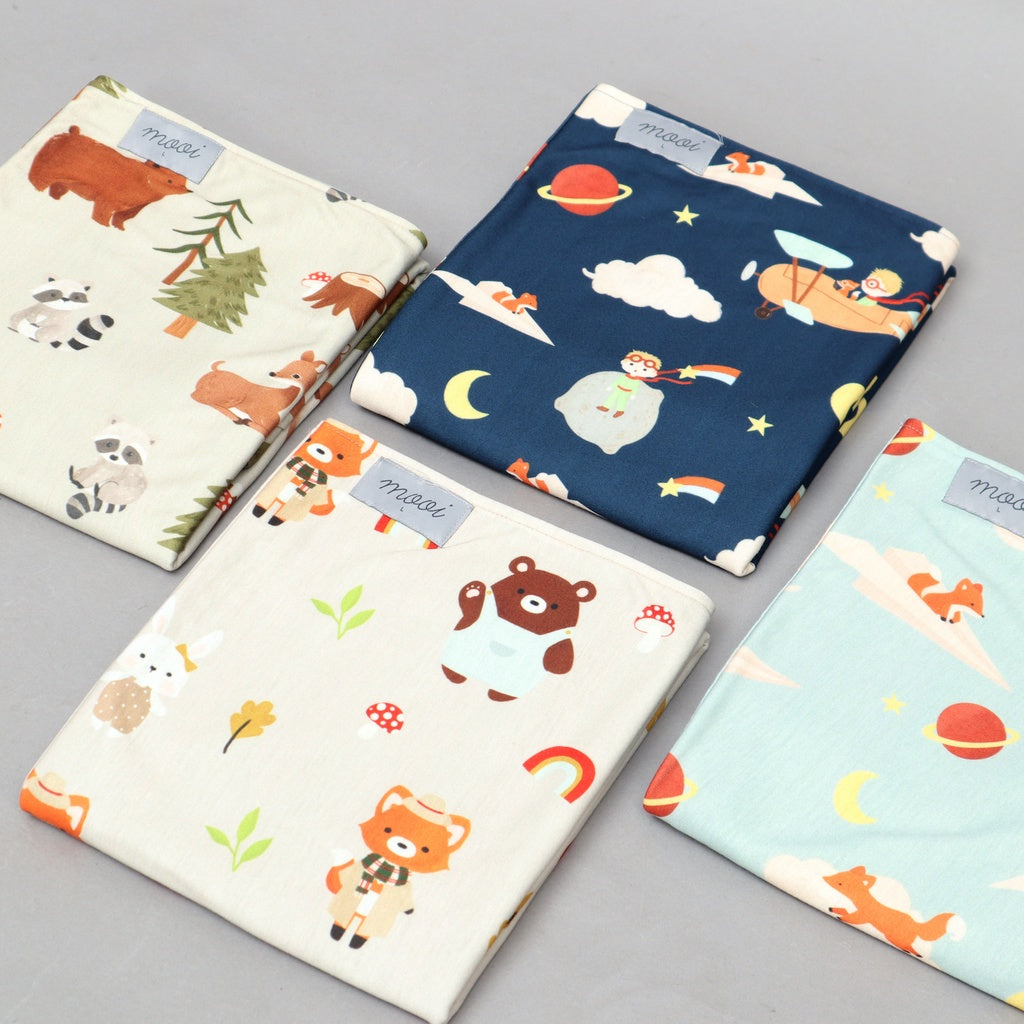 Mooi Gendongan Kaos Geos Bayi Motif