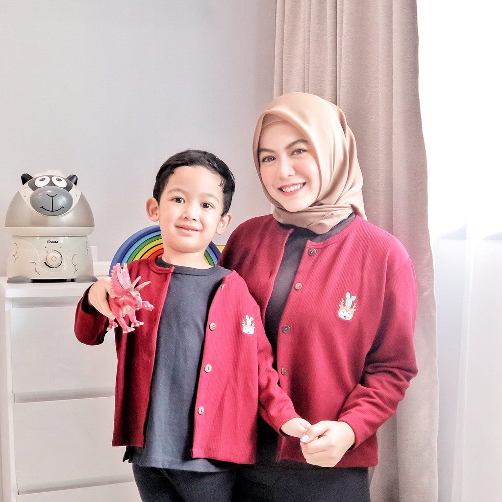 Mooi Cardigan Wanita Knit (MOM)