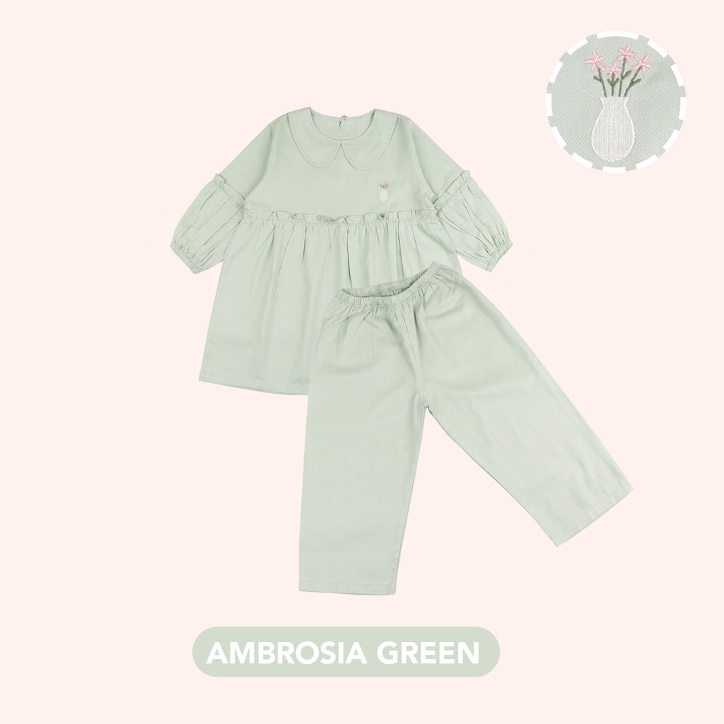 Mooi Setelan Anak Perempuan Alisha Tunik Set