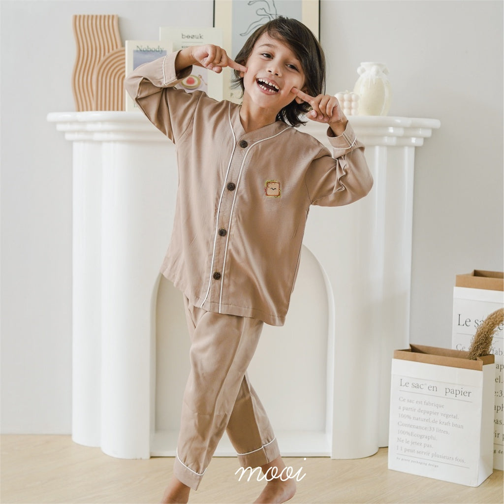 Mooi Piyama Panjang Anak Baju Tidur Anak Long Pajamas