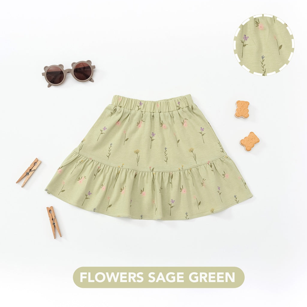 Mooi Rok Anak Perempuan Deli Skirt